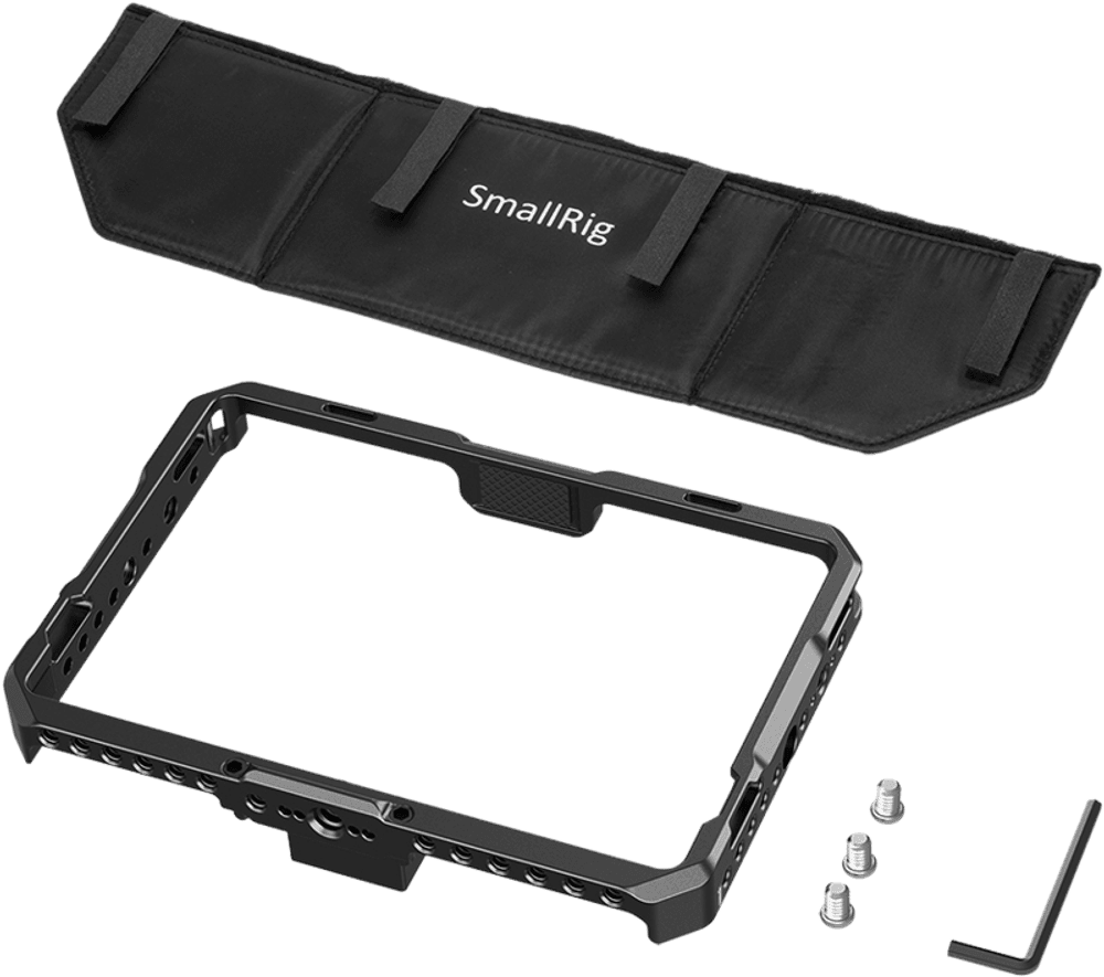 SmallRig 2684 Monitor Cage med Sun Hood for SmallHD 702