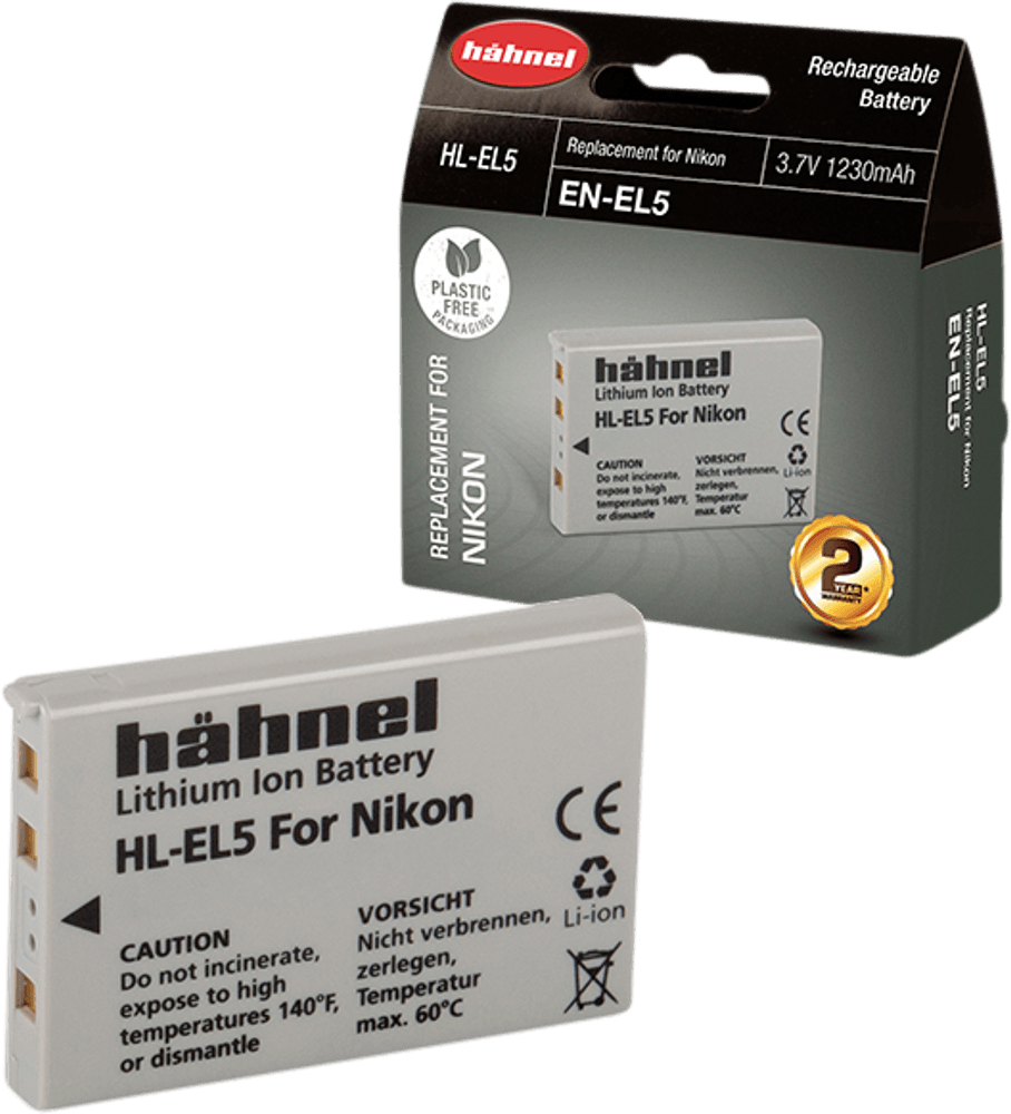 Hähnel Batteri Nikon HL-EL5 / EN-EL5