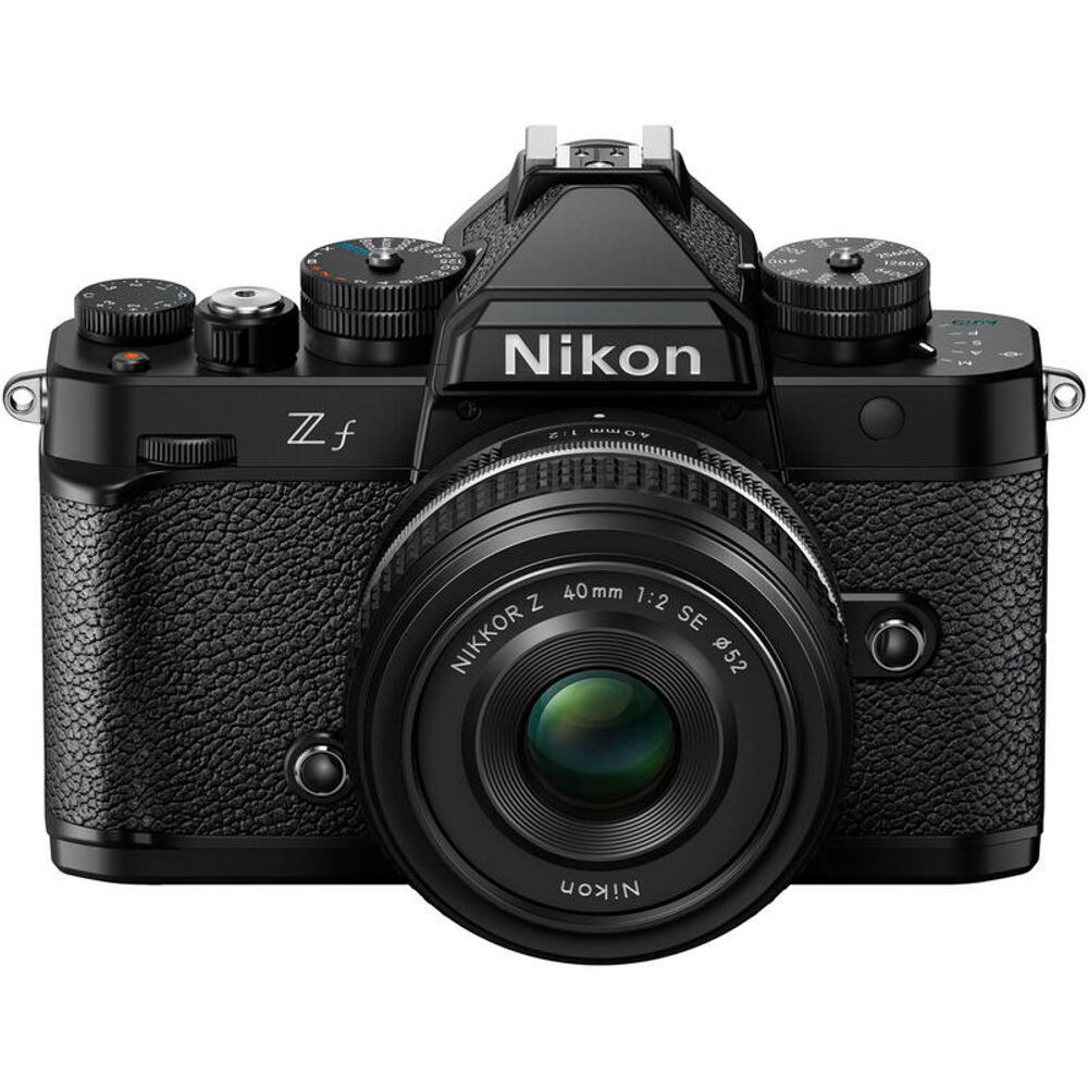 Nikon Z f + 40mm F2 SE Sort Brukt