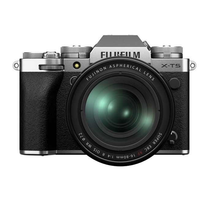 Hovedbilde Fujifilm X-T5 + Fujinon XF 16-80mmF4,0 R kit Sølv