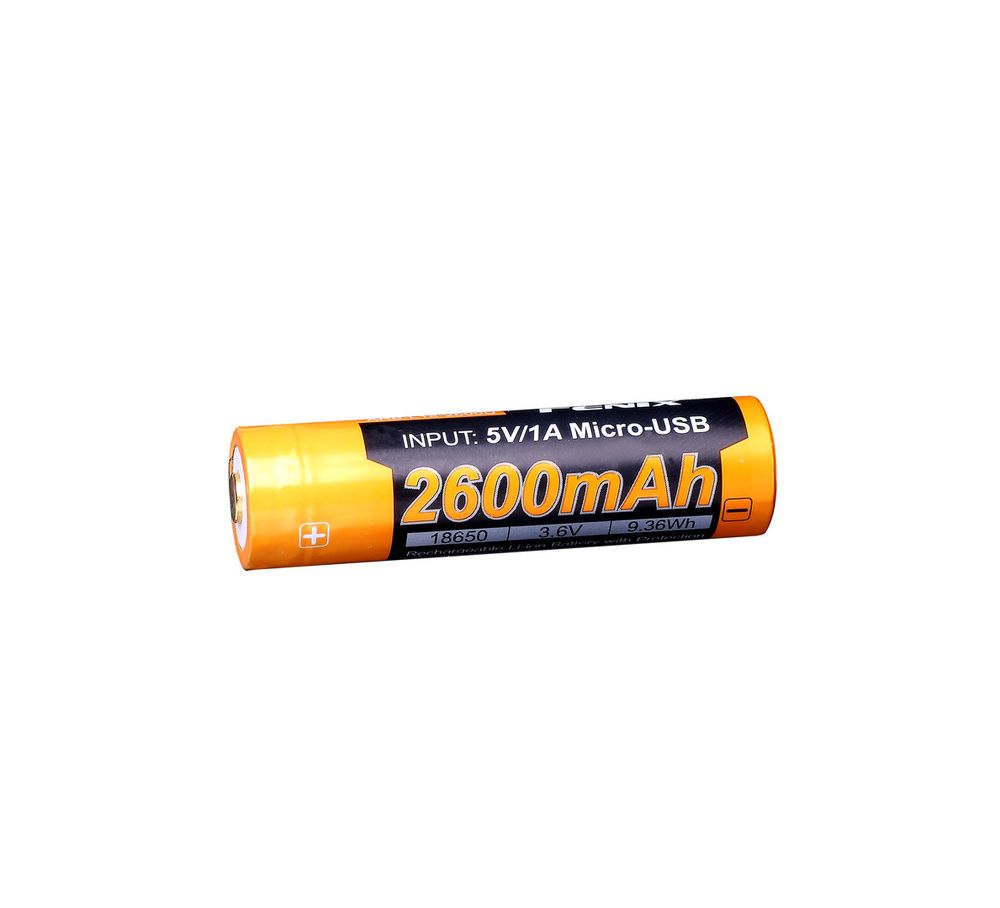Fenix ARB-L18-2600U 18650 Batteri USB 2600MAH