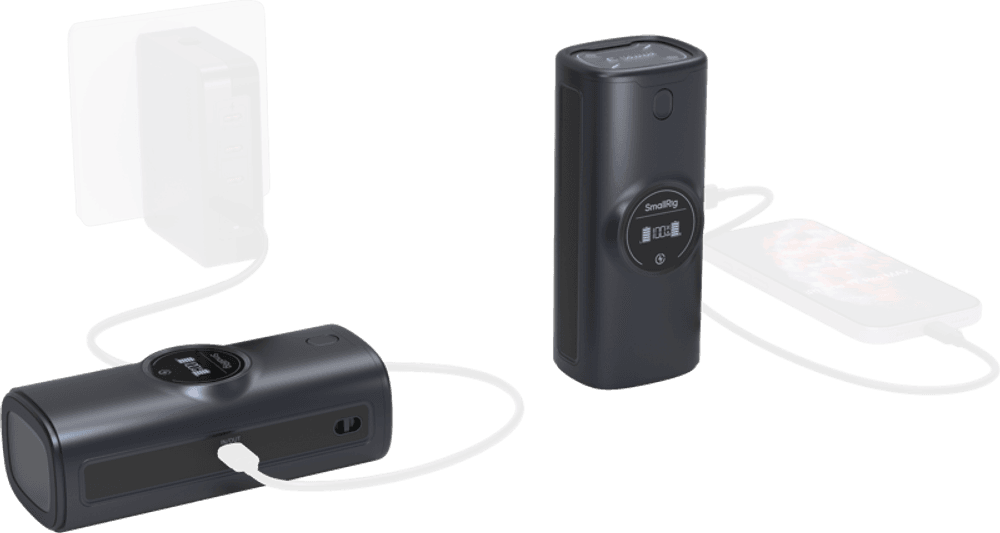 SmallRig 5108 Power Bank Charger Case Kit for Canon LP-E6P / LP-E6NH Camera Batteries