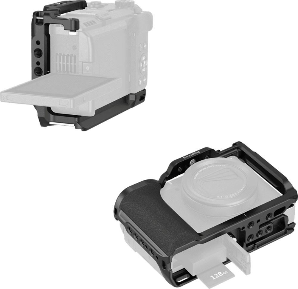 SmallRig 5807 Cage for Canon PowerShot V1 (Black)
