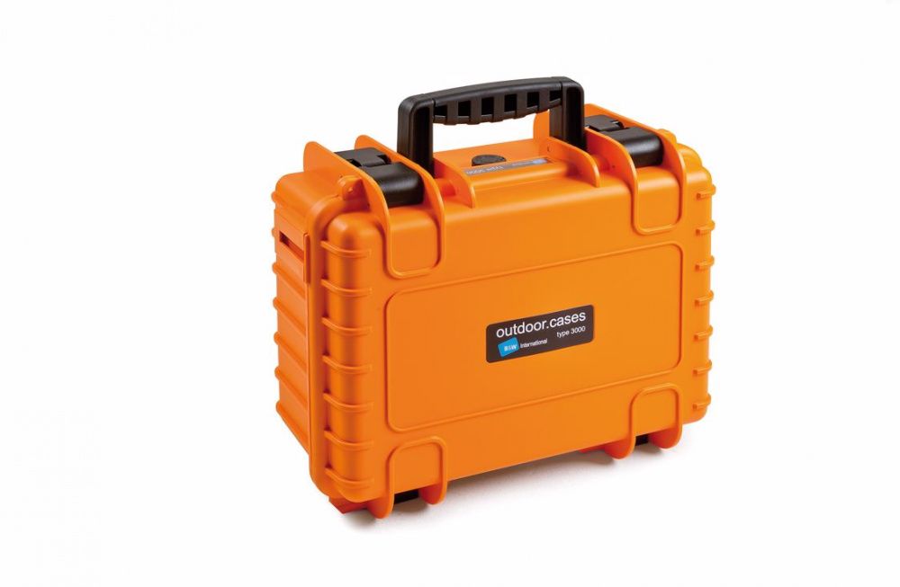 BW Outdoor Cases Type 3000 Oransje RPD (Oppdelt)