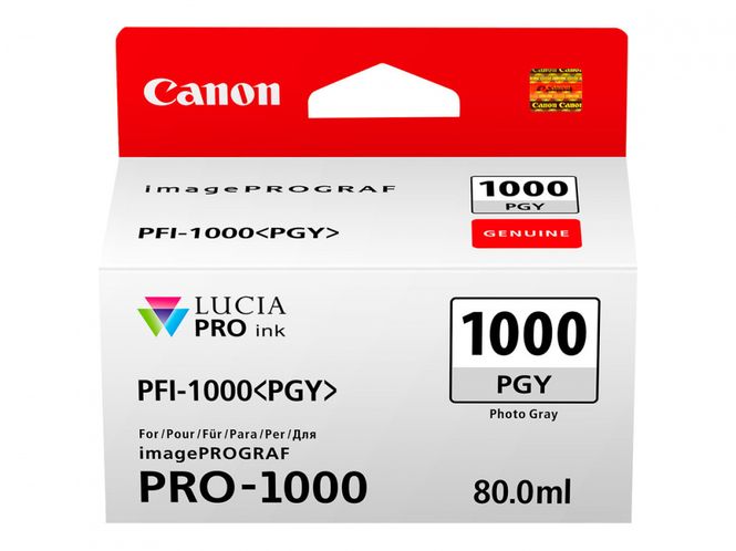 Hovedbilde Canon PFI-1000 photo grey ink tank
