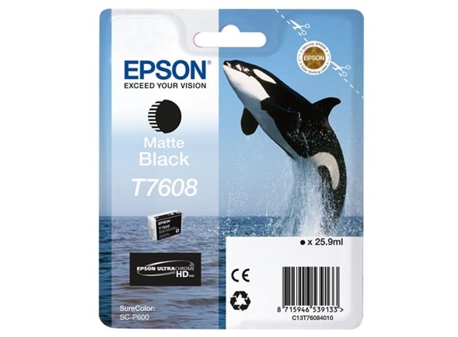 Hovedbilde Epson T7608 Matte Black