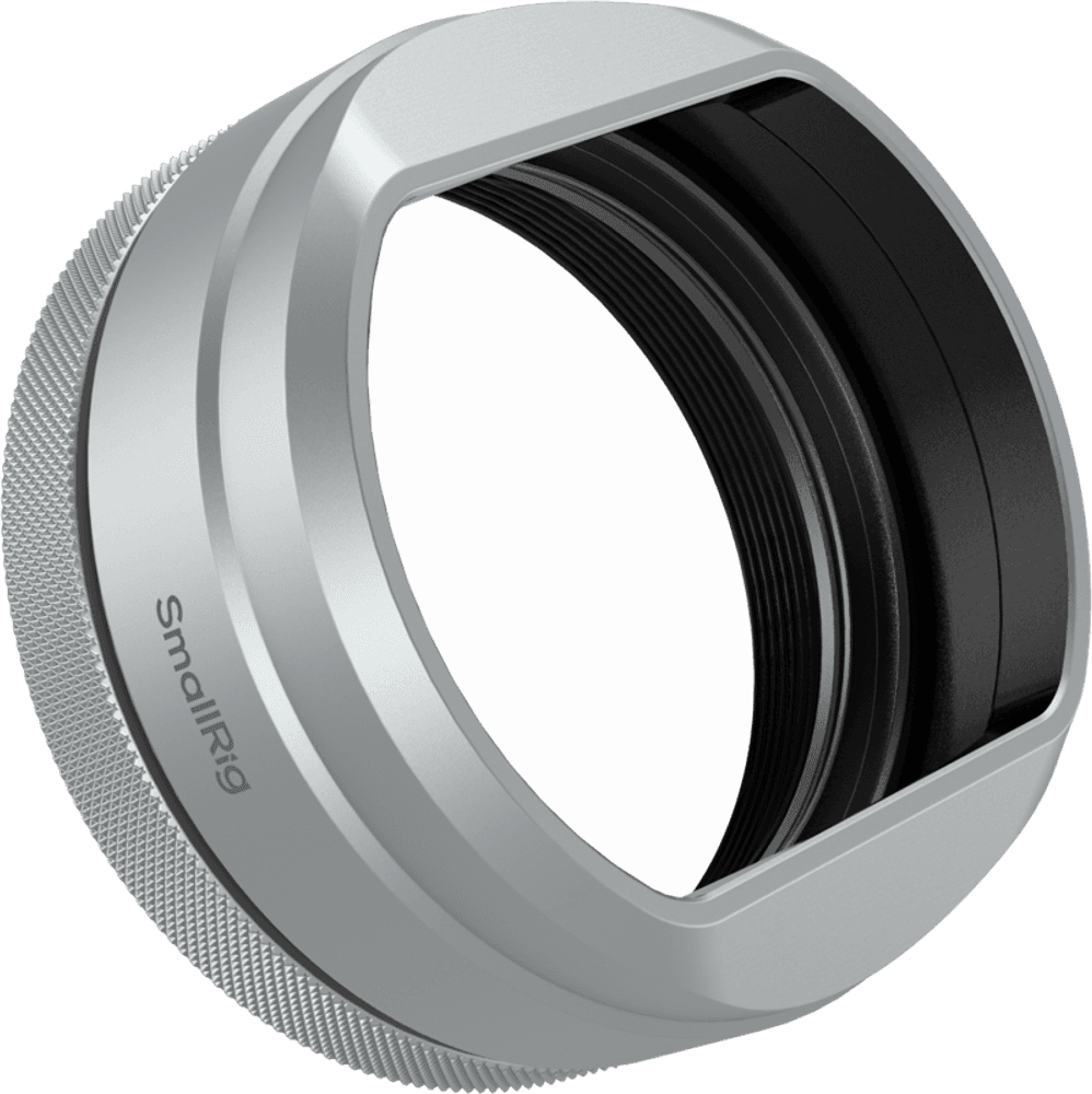 SmallRig 5851 UV Filter with Lens Hood Kit for FUJIFILM X100VI / X100V (Silver)