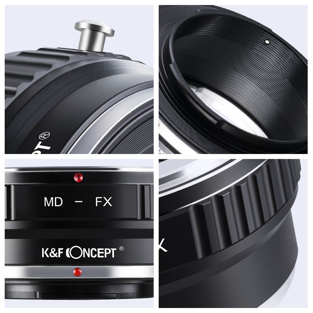 K&F Minolta MD MC Lenses to Fuji X Lens Mount Adapter
