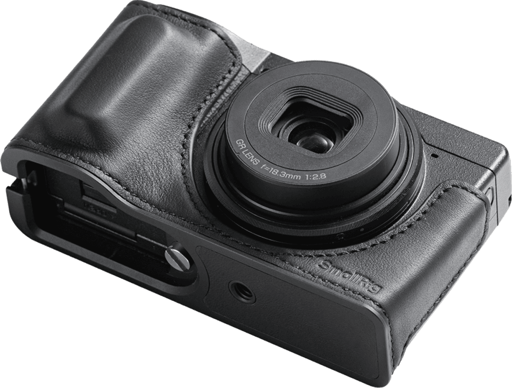 SmallRig 5676 Leather Case Kit for RICOH GR IV / GR III / GR IIIx / GR III HDF / GR IIIx HDF (Black)
