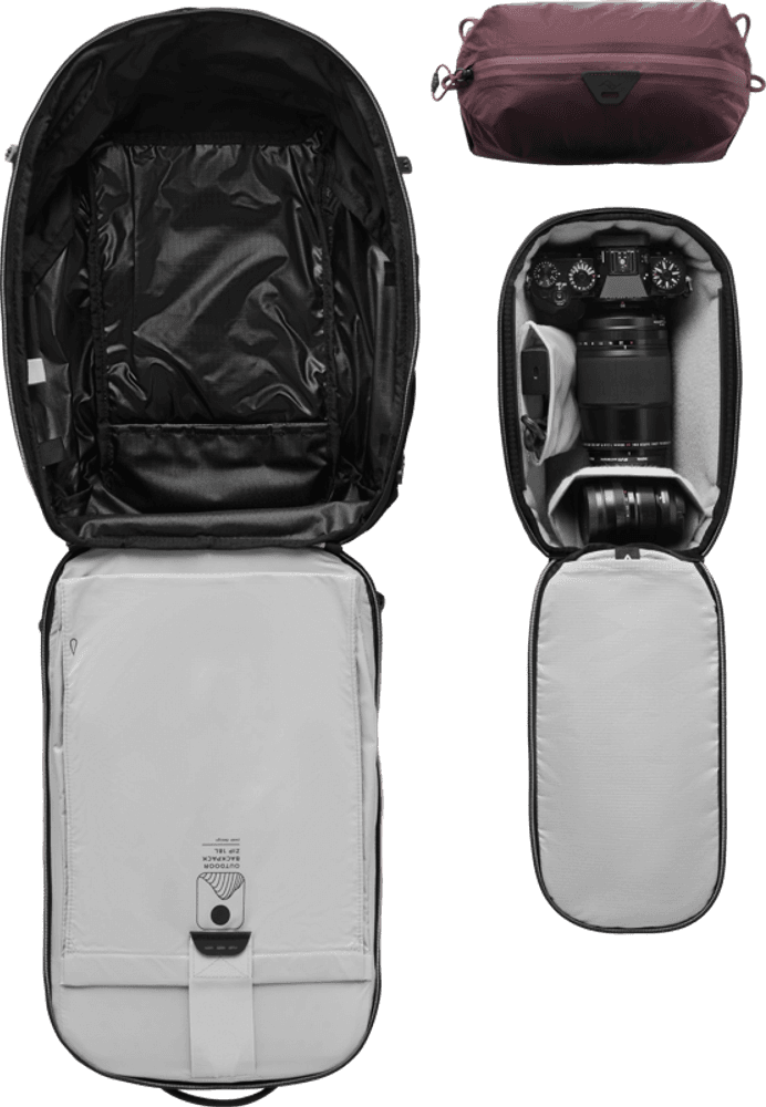 Peak Design Outdoor Backpack Zip 18L Eclipse