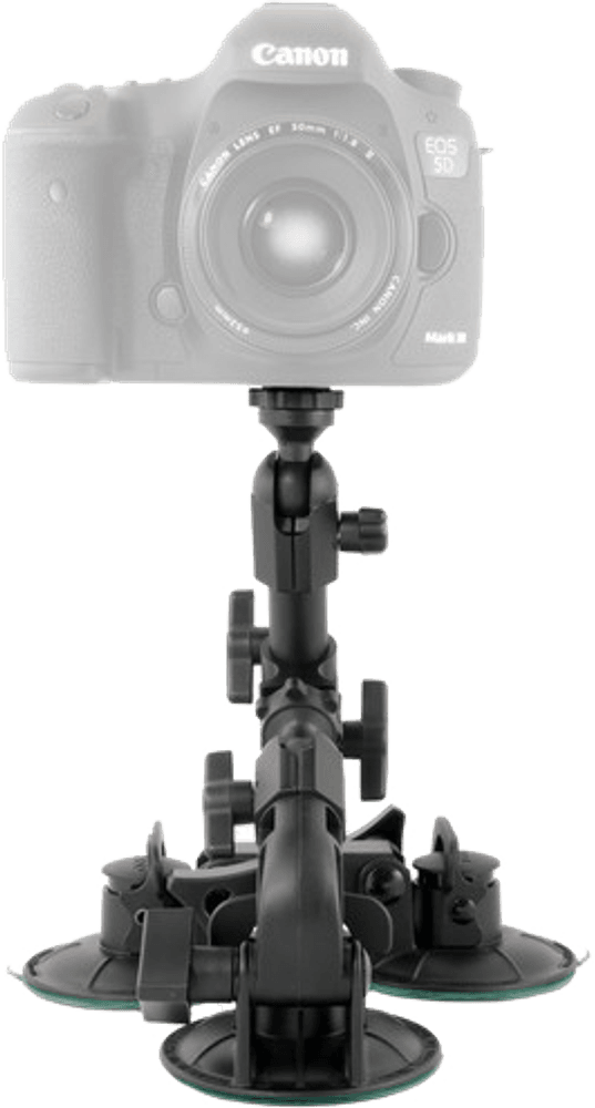 Delkin  Fat Gecko Camera Mounts - FG Triple Suction