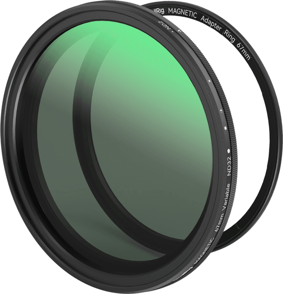 SmallRig 4581 festbart VND-filter ND2-ND32 (1-5 stopp) 67mm