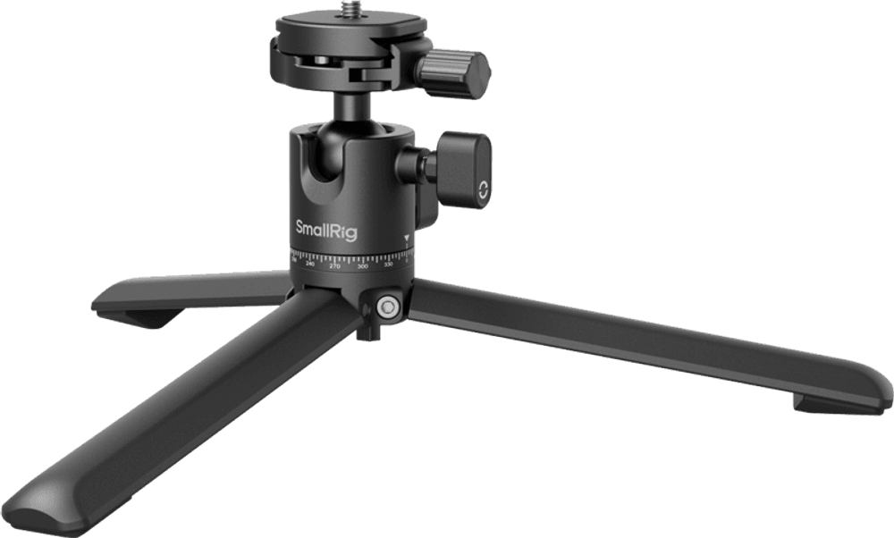 Smallrig 4630 Metal Tabletop Tripod with Arca-Swiss QR Plate and