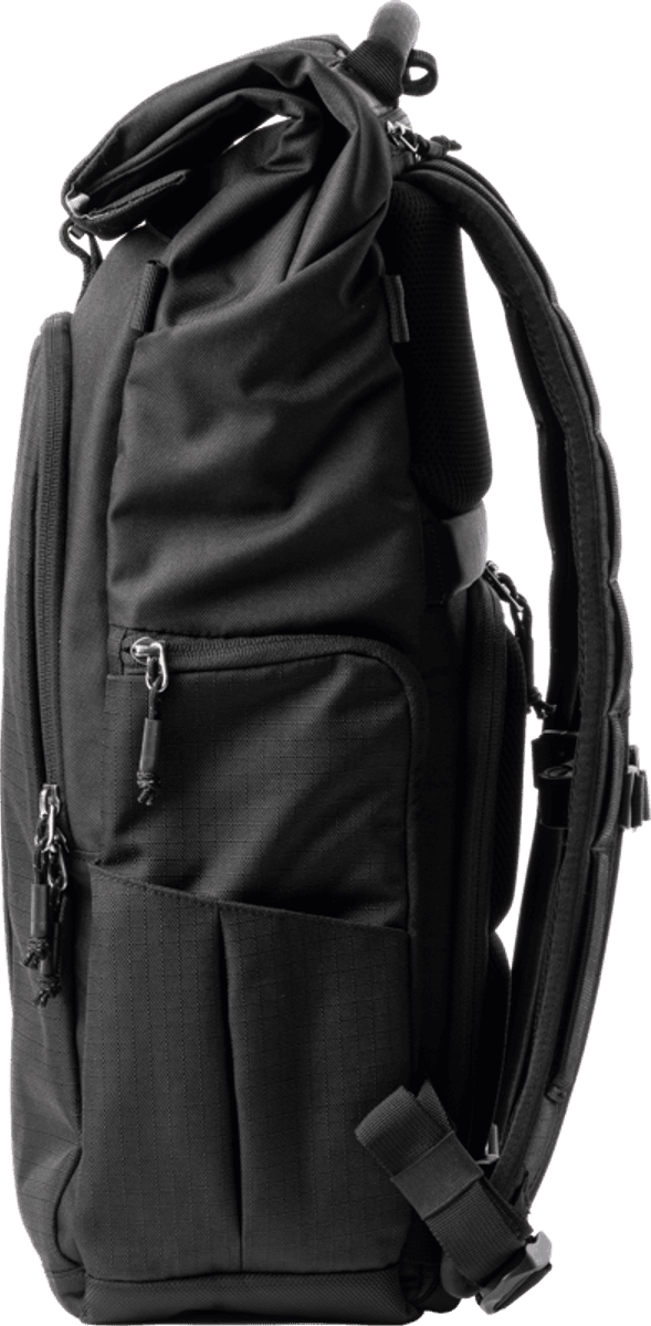 Think Tank FocusPoint 30L I Hybrid RollTop Backpack I Asphalt Black