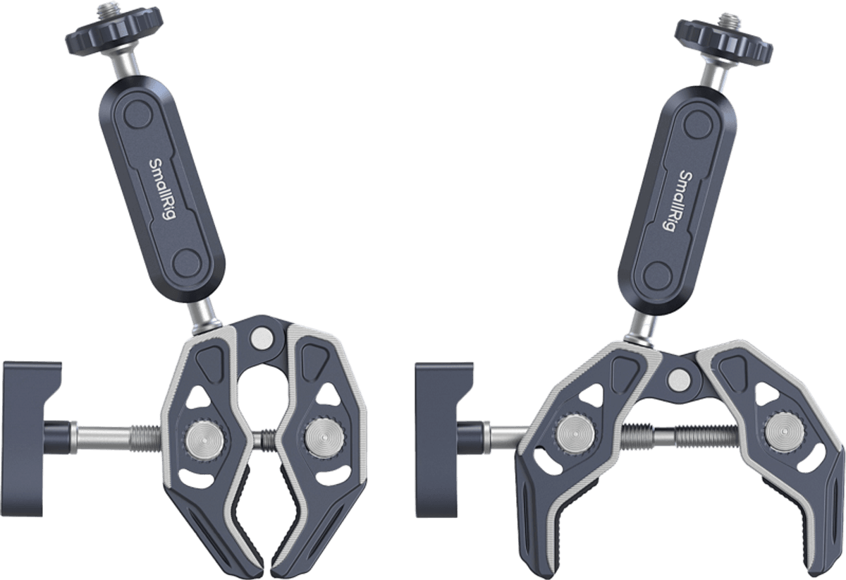 SmallRig 5529 Crab-Shaped Clamp with Ballhead Magic Arm