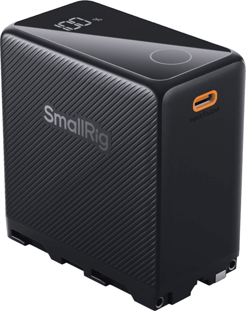SmallRig 4469 Camera Battery USB-C Rechargeable NP-F970 Black