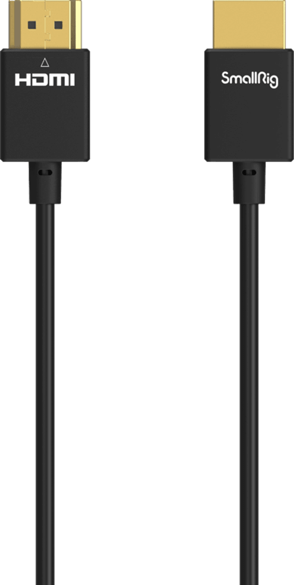 SmallRig 2957 HDMI Cable Data Cable (A to A) Ultra Slim 4K 55cm