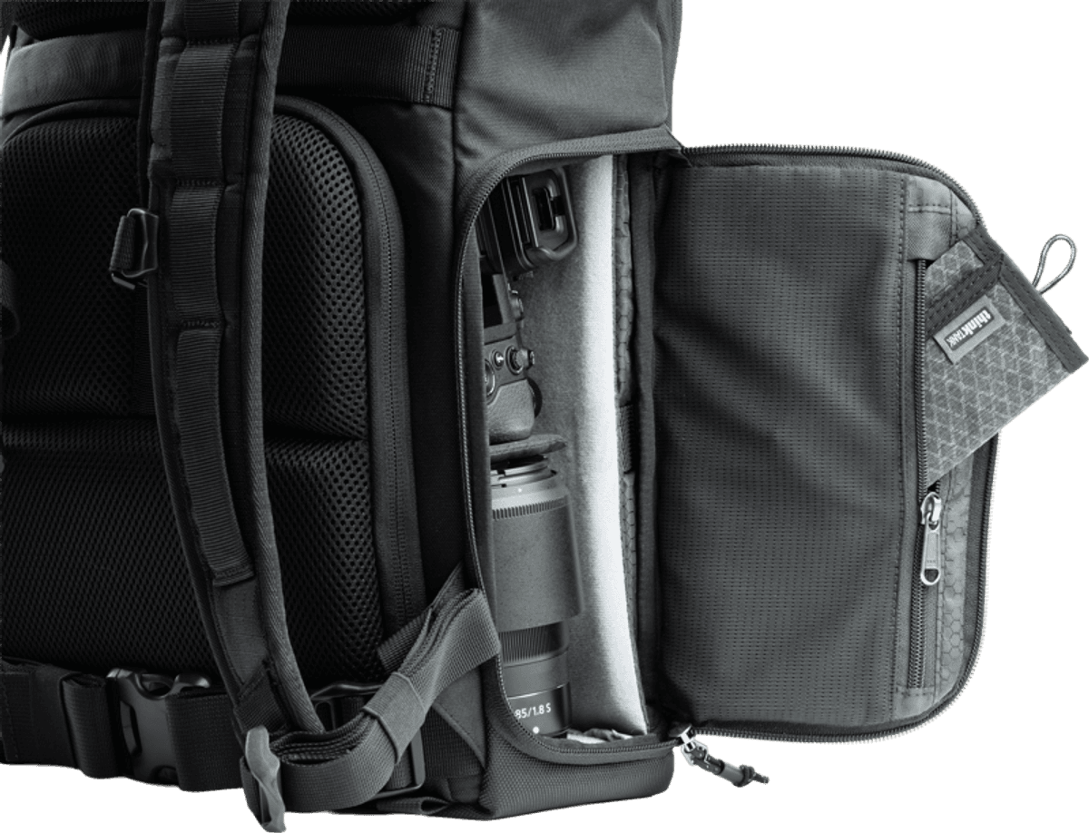 Think Tank FocusPoint 22L I Hybrid RollTop Backpack I Golden Hour