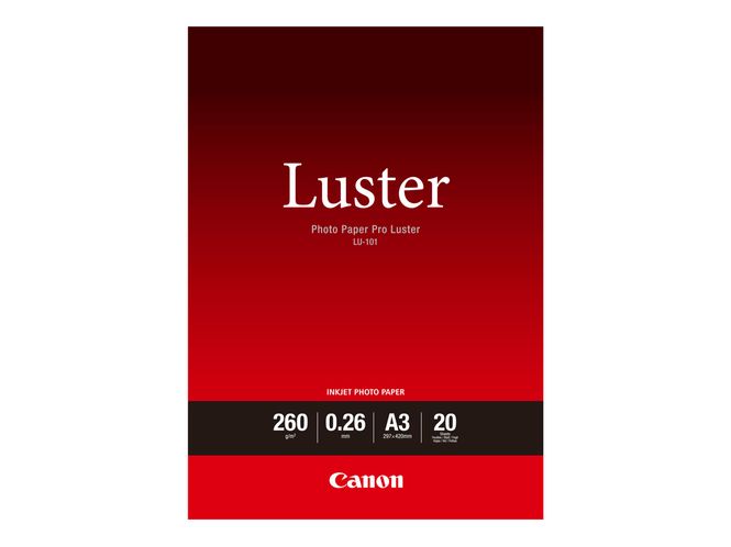 Hovedbilde Canon LU-101 Photo Paper Pro Luster A3 20 Ark ...