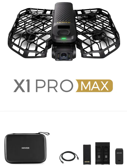 Hovedbilde HoverAir X1 ProMax Basic Combo Black