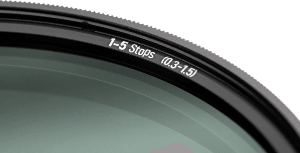 NiSi Filter ND-Vario 1-5 Stops True Color 62mm