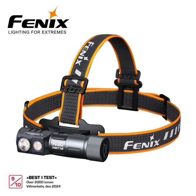 Hovedbilde FENIX HM71R HODELYKT 2700LM M.MAGNET