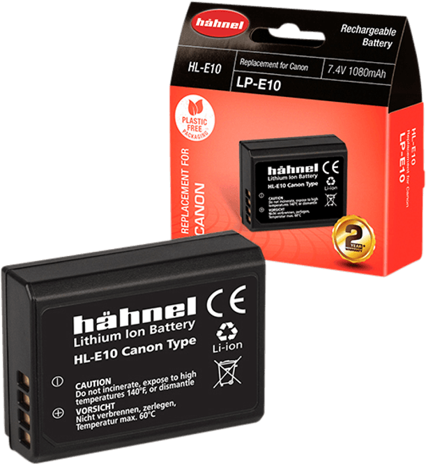 Hovedbilde Hähnel  Battery Canon HL-E10 / LP-E10