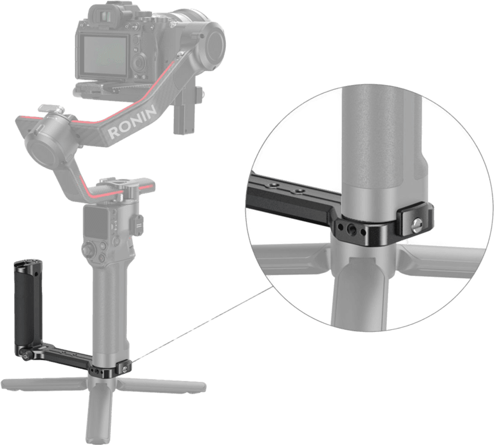 SmallRig 2786 Sidehåndtak med stabilisatorer