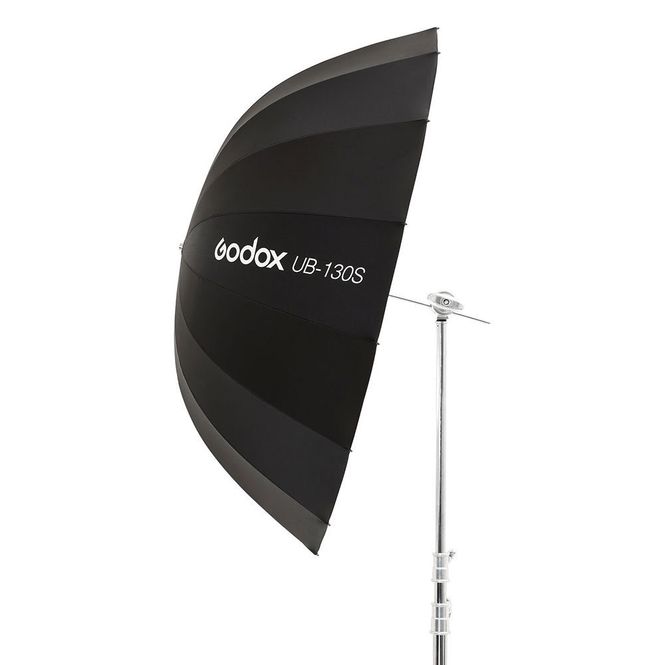 Hovedbilde Godox 130cm Parabolic Umbrella Black&Silver