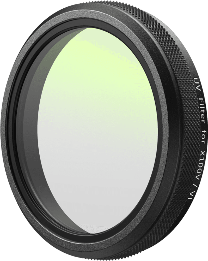 SmallRig 5852 UV Filter for FUJIFILM X100VI / X100V (Black)