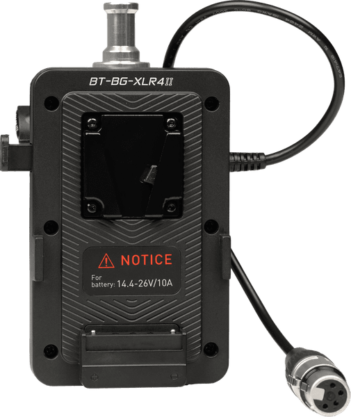 Hovedbilde Nanlite V-Mount Battery Grip with 4-Pin XLR ...