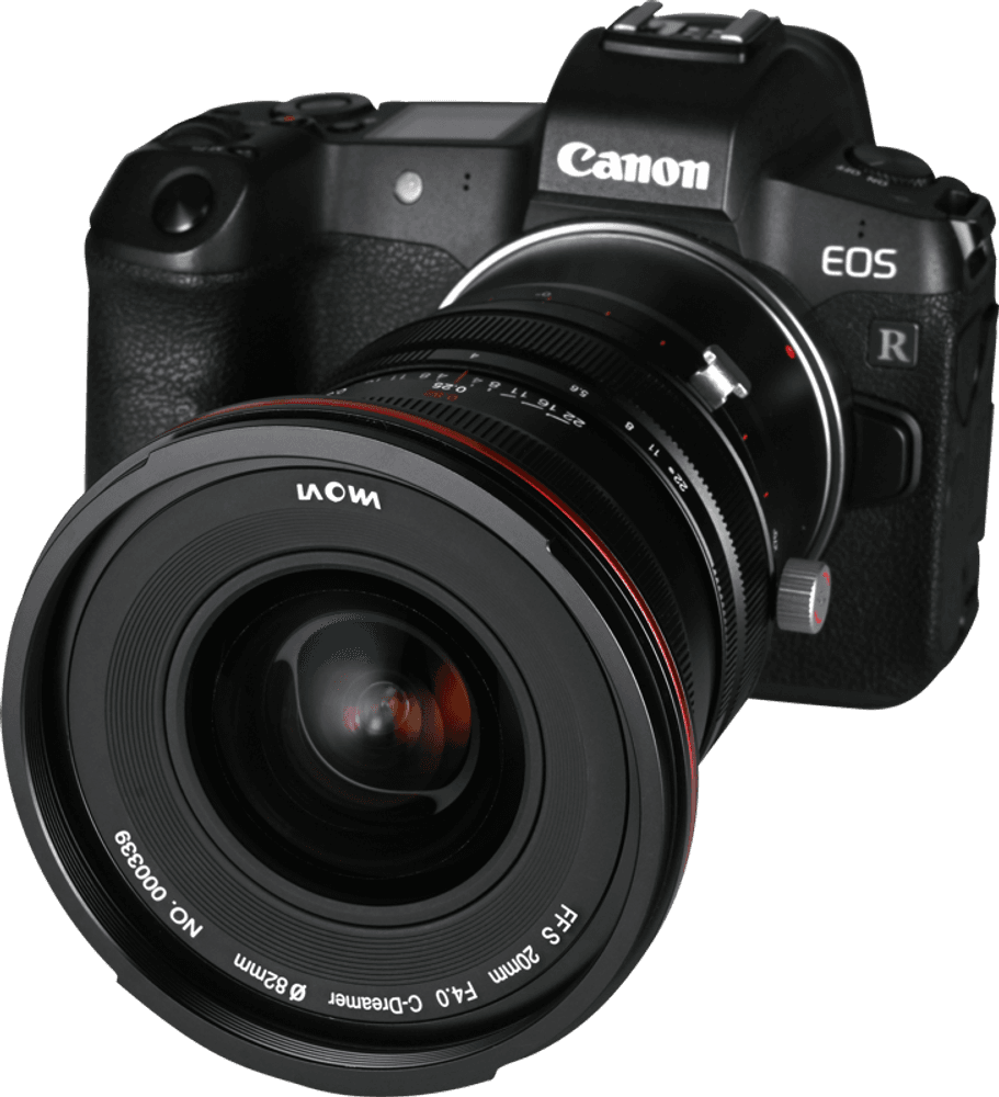 Laowa 20mm f/4 Zero-D Shift - Canon RF