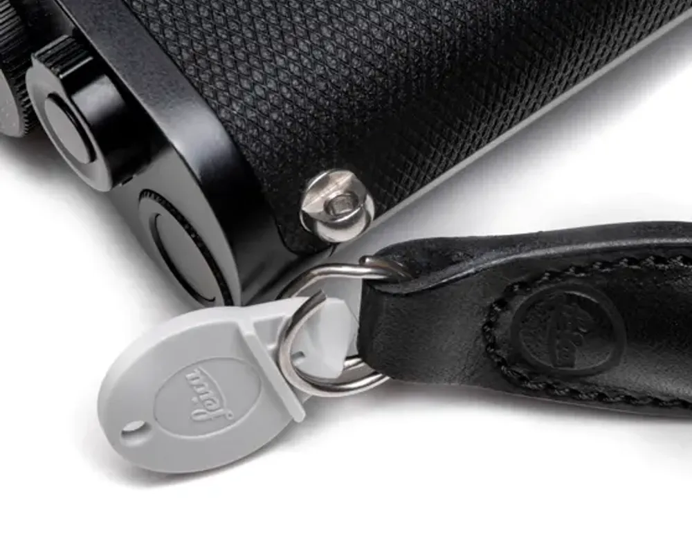 Leica Rope Strap, black, 126 cm, Ring