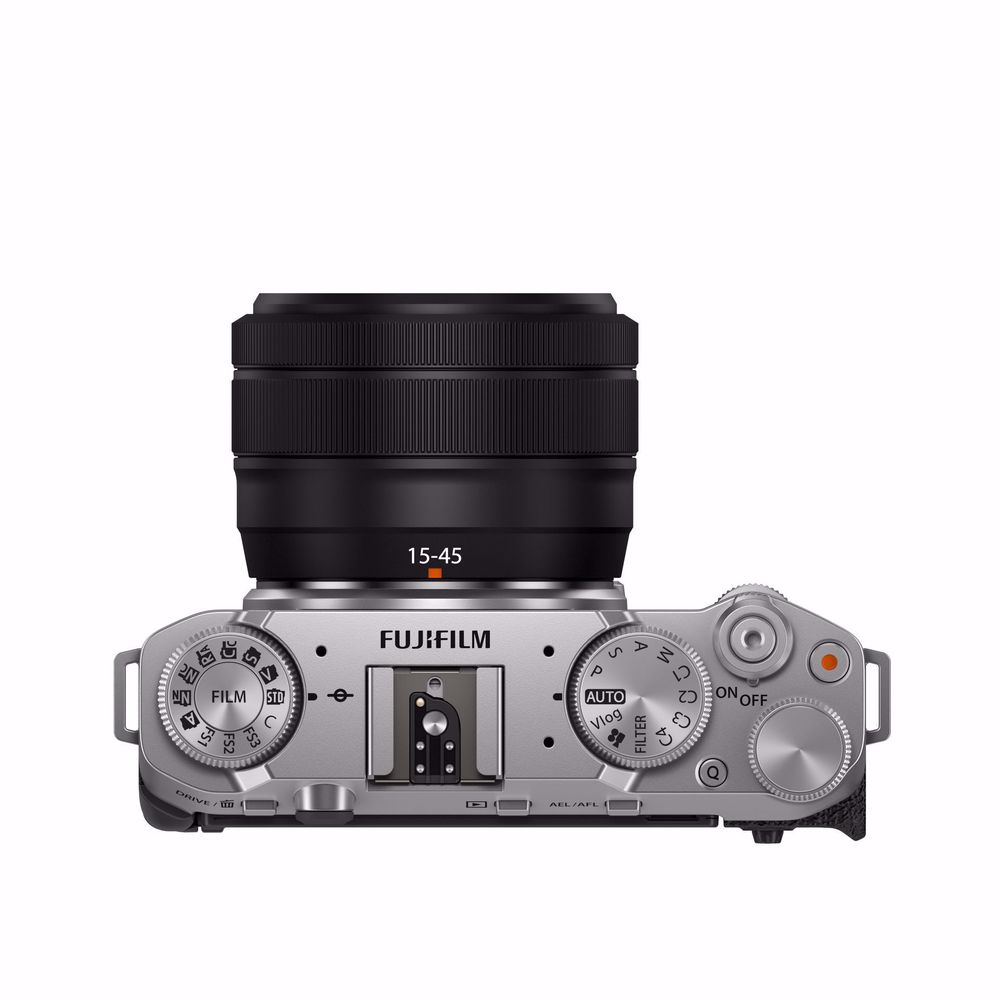 Fujifilm X-M5 Kit XC 15-45mm f/3.5-5.6 OIS PZ Sølv