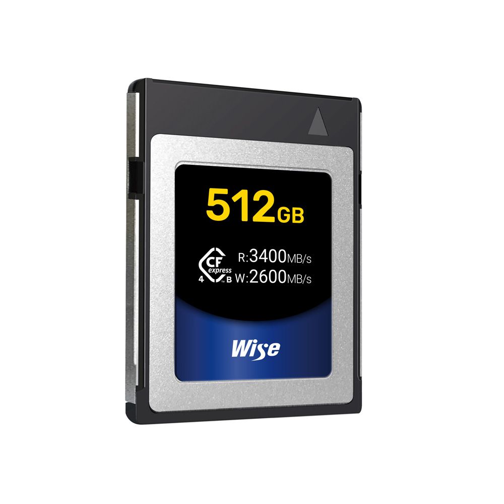 Wise 512GB CFexpress 4.0 Type B 2600 MB/s