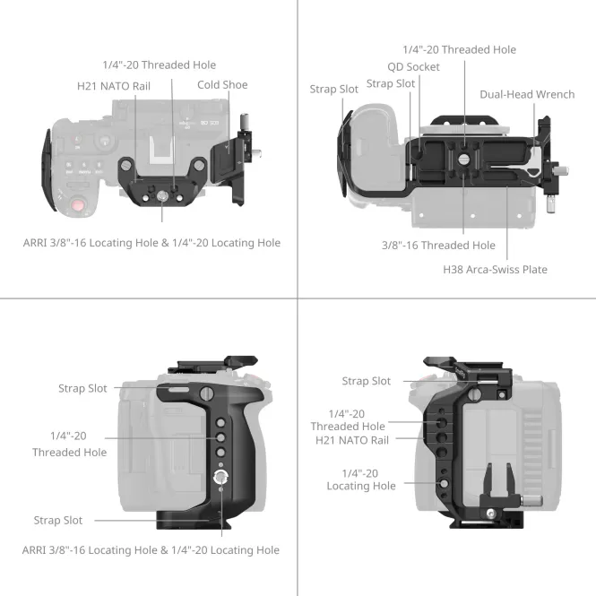 Hovedbilde SmallRig 5656 Cage for Canon EOS C50