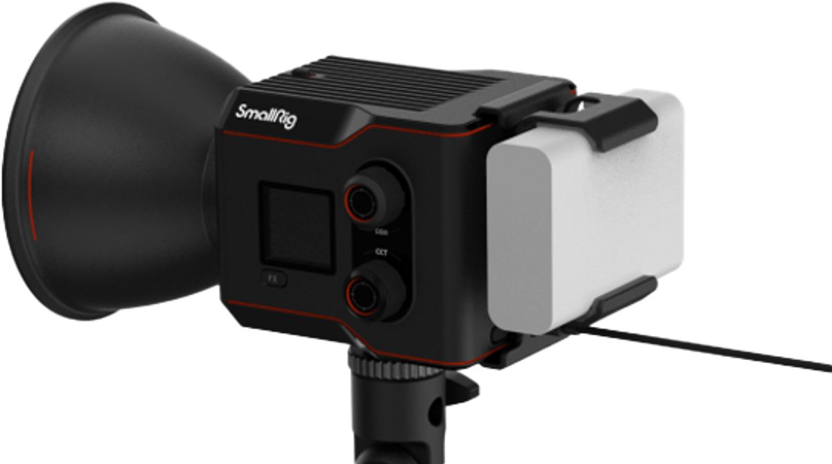 SmallRig  4376 LED Video Light COB RC 60B with Powerbank Clamp