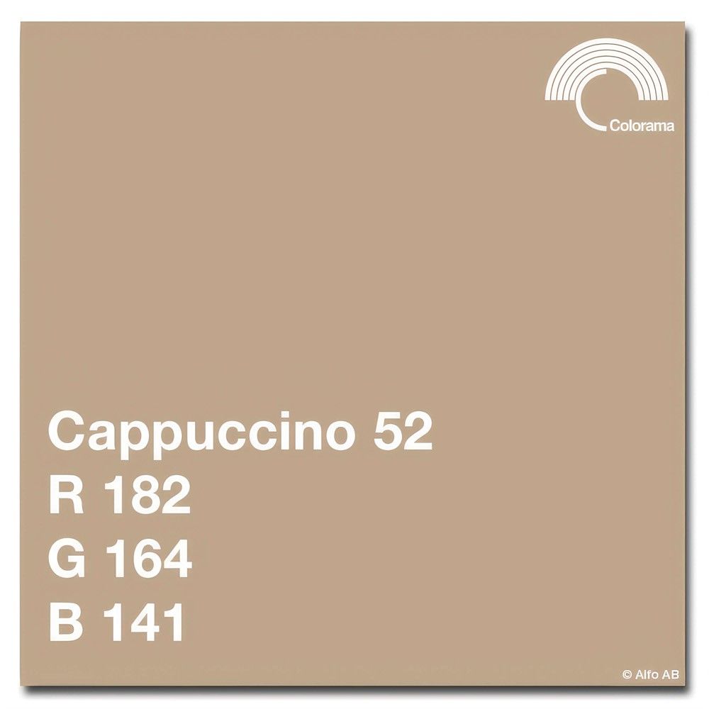 Colorama Bakgrunnspapir 1,35m x 11m Cappuccino