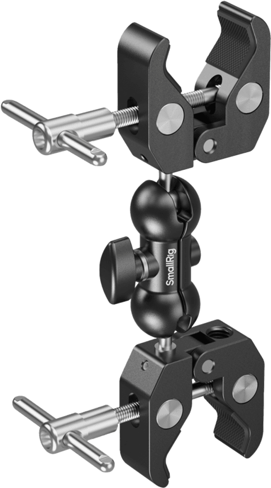 SmallRig 5331 Double Head Crab-Shaped Clamp
