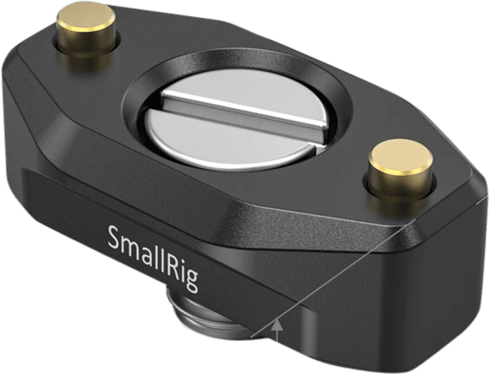 SMALLRIG 2501 Nato-skinne 35 mm med ARRI-lokaliseringsskrue