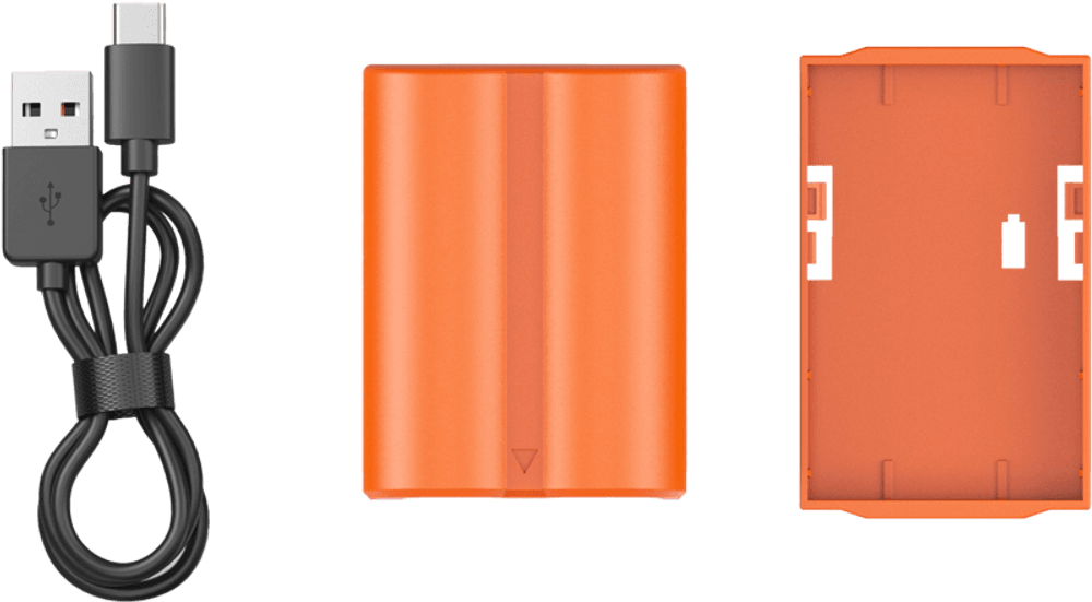 SmallRig 4970 NP-W235 USB-C Rechargeable Camera Battery Orange
