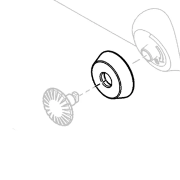 Hovedbilde Swarovski plastdeksel for nakkereimfeste