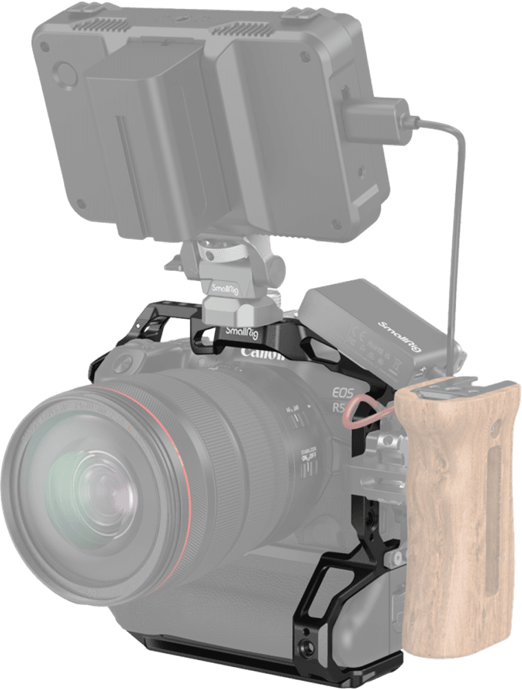 SmallRig 3464 Cage for Canon EOS R5 / R6 / R5C / R6 Mark II with BG-R10 Battery Grip