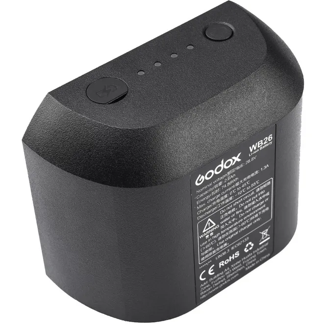 Hovedbilde Godox batteri til AD600PRO Serie (28.8V, 2600mAh)