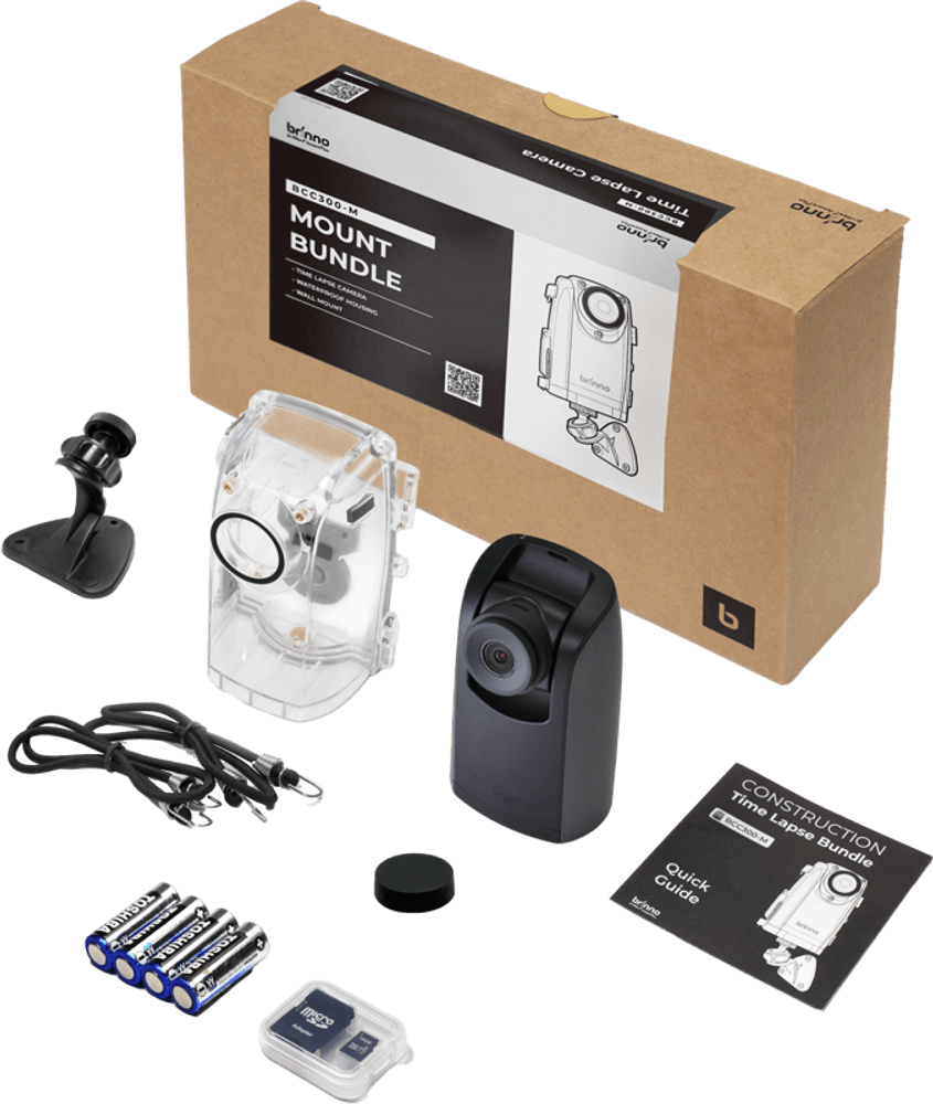 Brinno TLC300 Time-Lapse Camera Mount Bundle