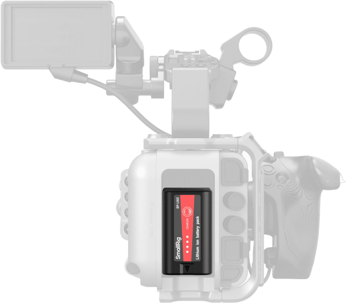 SmallRig 4670 BP-U60 Camcorder Battery