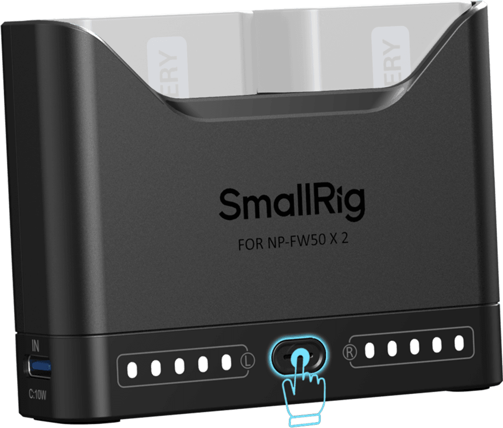 SmallRig 5493 Camera Battery Charger for NP-FW50