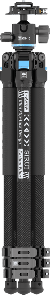 Sirui Carbon Fiber Tripod kit L-224F + KS-10