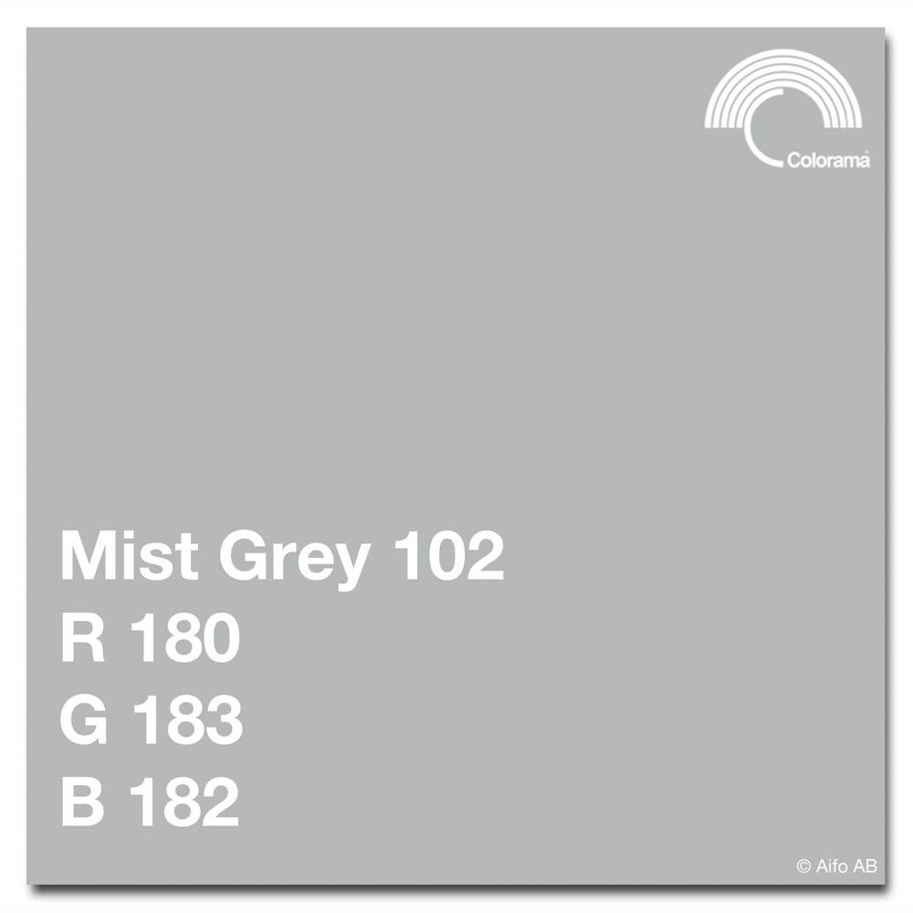 Colorama Bakgrunnspapir 2,72m x 11m Mist Grey