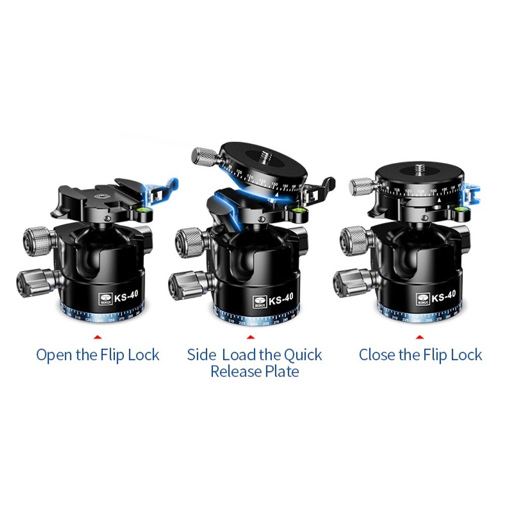 Sirui Panorama Hurtigfesteplate KS-55P